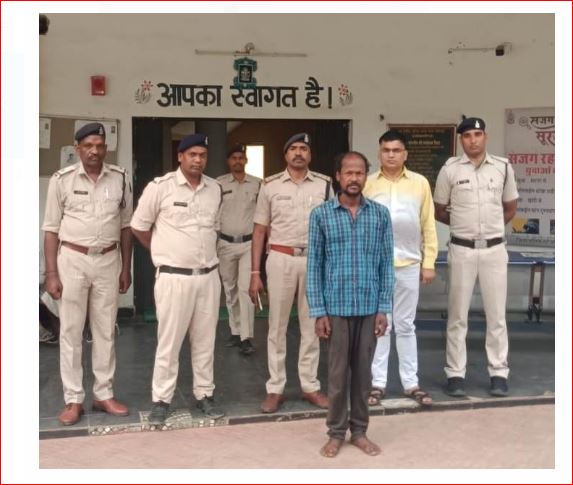 Surajpur Crime डण्डा से प्राणघातक प्रहार :  अस्पताल में मौत, हत्या का आरोपी गिरफ्तार