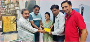 Saraipali Big News बारहवीं टॉपर महक का अग्र शिरोमणि संस्था द्वारा किया गया सम्मान