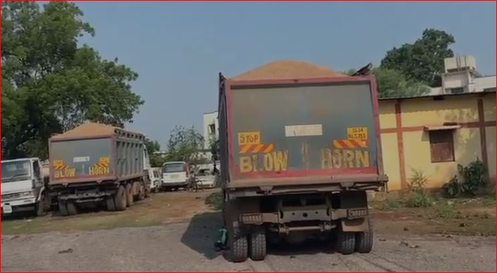 Khairagarh latest news अवैध रेत परिवहन को लेकर अब एक्शन मूड में खनिज विभाग, देखिये VIDEO