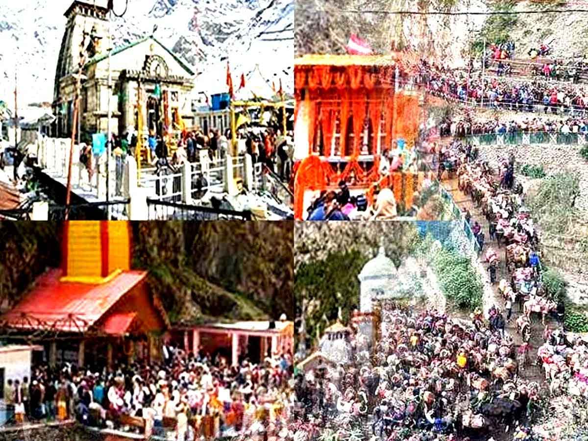 Gangotri and Yamunotri Dham : गंगोत्री व यमुनोत्री धाम में उमड़ा तीर्थयात्रियों का सैलाब