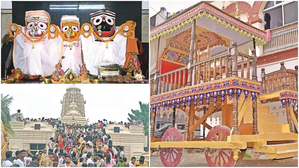 रायपुर के जगन्नाथ मंदिर में रथ यात्रा की तैयारियाँ शुरू…