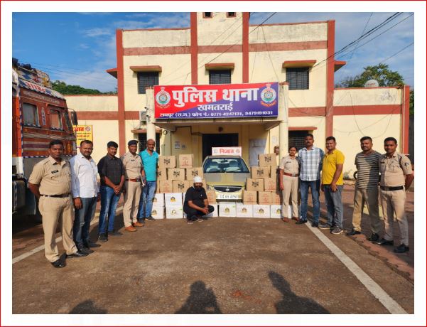 Raipur police : निजात अभियान के तहत नशे के विरुद्ध लगातार प्रहार का दिख रहा अपराधों में कमी …