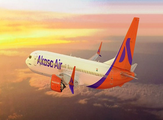Akasa Airline 7 अगस्त से परिचालन शुरू करेगी,कंपनी ने की घोषणा