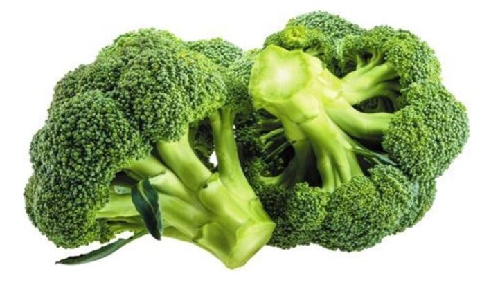 Eating broccoli