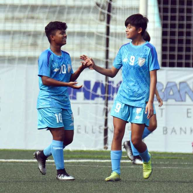 SAF Under-17 : सैफ अंडर-17 महिला चैंपियनशिप में भारत ने भूटान को 9-0 से रौंदा